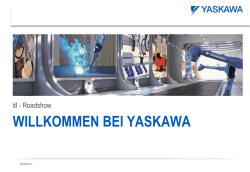 YASKAWA Europe-UnternehmensbroschÃ¼re - itl