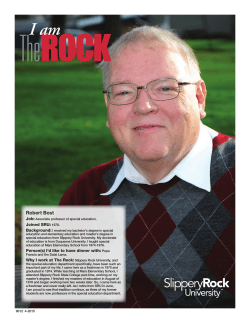 Robert Bost - Rockpride - Slippery Rock University