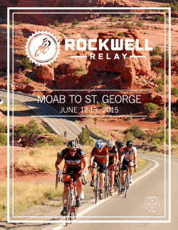2015 Race Bible - Rockwell Relay