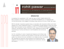 company portfolio - Rohit Pawar Associate
