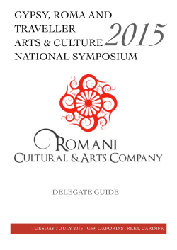 GYPSY, ROMA AND TRAVELLER Arts & Culture NATIONAL