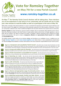 Vote for Romsley Together