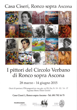 Untitled - Comune di Ronco S. Ascona