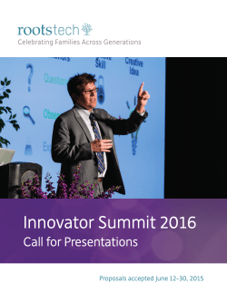 Innovator Summit 2016