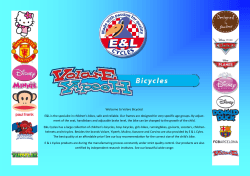 Welcome to Volare Bicycles! E&L is the specialist in