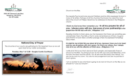 you, I always pray with joy 5 because of your partnership in the