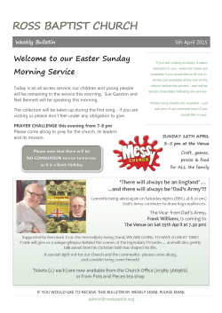 05 Apr 15 - Ross-on-Wye Baptist Church