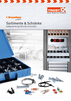 Sortimente & Schr&Atilde;&curren;nke