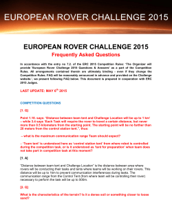 file here - European Rover Challenge