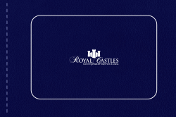 our E-Brochure - Royal Castles, Vakathanam