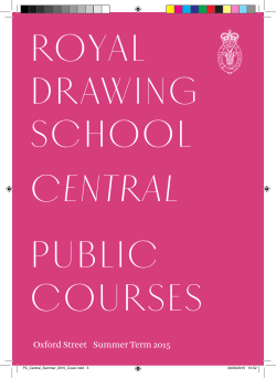 royal drawing school central public courses