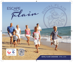 2015 Brochure - Royal Flair Caravans