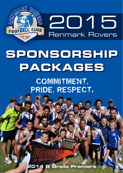 sponsorship packages sponsorship packages sponsorship packages