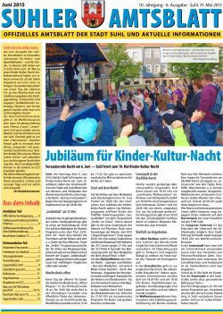 Suhler Amtsblatt 04-2015.indd - RhÃ¶n-Rennsteig