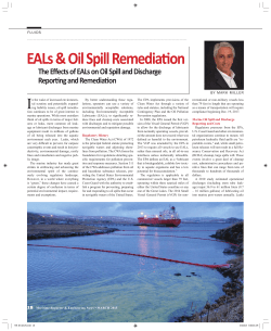 EALs & Oil Spill Remediation