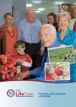 to view Fromelles Manor Brochure