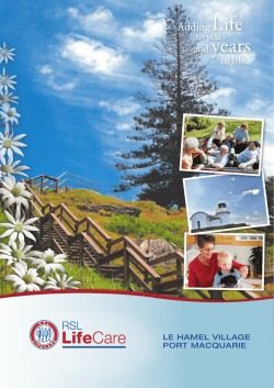 to view the Le Hamel Village Brochure