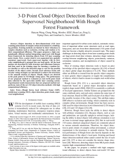 3-D Point Cloud Object Detection Based on Supervoxel