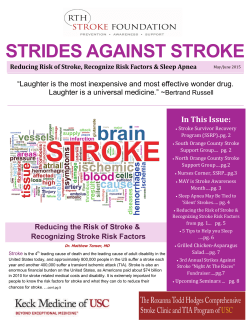 to - RTH Stroke Foundation