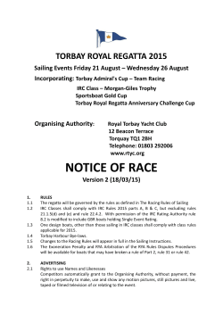 2015 Notice of Race â version 2