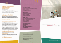 Programm fÃ¼r das zweite Halbjahr 2015 - Rudolf-Steiner