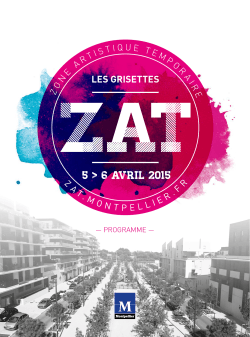 programme ZAT ! 5 et 6avril 2015 ( PDF - 3.2 Mo)