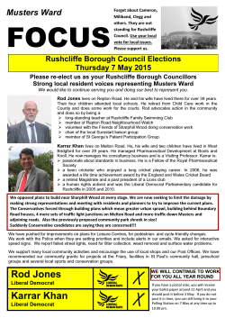 Rod Jones Karrar Khan - Rushcliffe Liberal Democrats