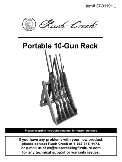 Portable 10-Gun Rack
