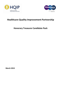 Healthcare Quality Improvement Partnership