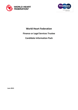 About the World Heart Federation