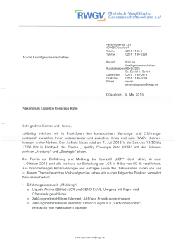 Rheinisch -WestfÃ¤lischer Genossenschaftsverband e.V.