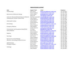 RWJMS RESEARCH SUPPORT Dept Support Team Email