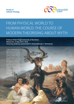 From Physical World to human World: the course oF modern