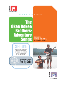The Okee Dokee Brothers: Adventure Songs