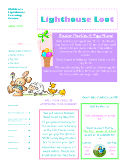 Lighthouse Loot - Children`s Lighthouse