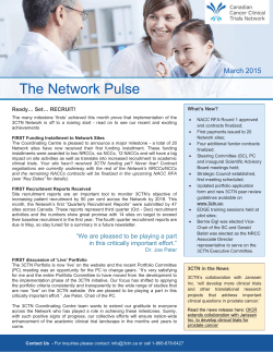 March 2015 3CTN Network Pulse