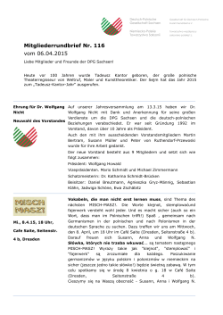 m116 vom 06.04. 15 - Deutsch-Polnische Gesellschaft Sachsen