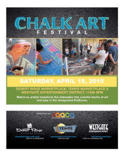 2015 Chalk Art Festival Artist Application.pub