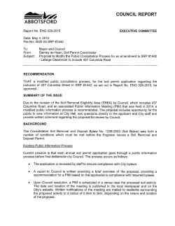 ENG 028-2015 Modify Soil Removal Permit #1442 to inlcude 437