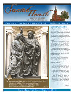 April 12 2015 - web - Sacred Heart Catholic Church