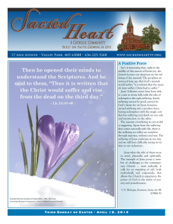 April 19 2015 - web - Sacred Heart Catholic Church