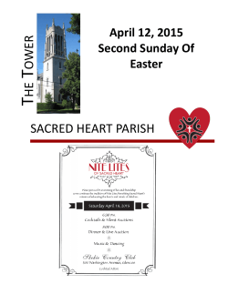 Sacred Heart Bulletin â 04/12/15