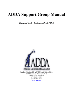 Support Group Manual