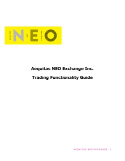 Trading Functionality Guide