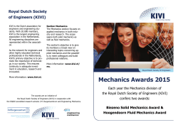Mechanics Awards 2015