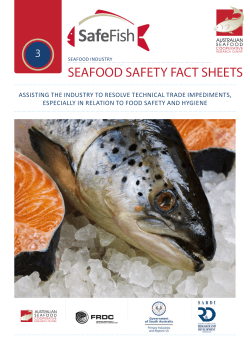 The Seafood Safety Brochure