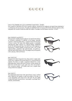 gucci fall/winter 2014-2015 eyewear collection - women