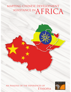 Mapping Chinese Development Assistance in Africa. An