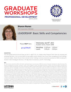 LEADERSHIP: Basic Skills and Competencies