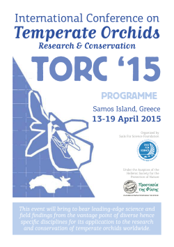 TORC`15 Program - Sails-For